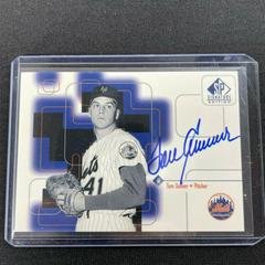 Tom Seaver #TSe Baseball Cards 1999 SP Signature Autographs Prices