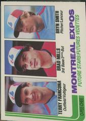 Expos Future Stars [Francona, Mills, Smith] Baseball Cards 1982 O Pee Chee Prices