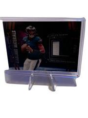 Jalen Hurts [Copper] #SLM-JHU Football Cards 2022 Panini Black Starlight Materials Prices