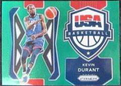 Kevin Durant [Green Prizm] #2 Basketball Cards 2021 Panini Prizm USA Prices