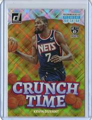Kevin Durant #8 Basketball Cards 2022 Panini Donruss Crunch Time Prices