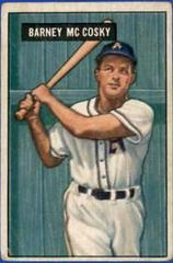 Barney McCosky #84 Baseball Cards 1951 Bowman Prices