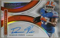 Dameon Pierce [Gold] #II-DPI Football Cards 2022 Panini Immaculate Collegiate Introductions Autographs Prices