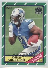 Ameer Abdullah #T60-AA Football Cards 2015 Topps 60th Anniversary Prices