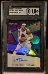 Moses Moody [Gold] Basketball Cards 2021 Panini Recon True Potential Signatures Prices