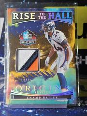 Champ Bailey [Gold] #RTH-CBA Football Cards 2022 Panini Origins Rise to the Hall Prices