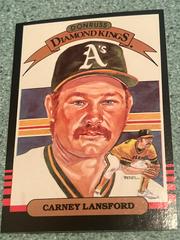 Carney Lansford [Diamond Kings] Baseball Cards 1985 Donruss Prices