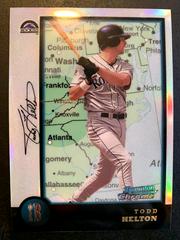 Todd Helton [Refractor] Baseball Cards 1998 Bowman Chrome International Prices