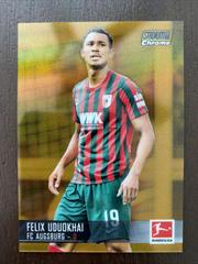 Felix Uduokhai [Gold Refractor] Soccer Cards 2021 Stadium Club Chrome Bundesliga Prices
