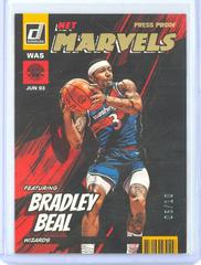 Bradley Beal [Gold] #12 Basketball Cards 2022 Panini Donruss Net Marvels Prices