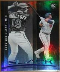 Alex Kirilloff [Blue] #6 Baseball Cards 2021 Panini Chronicles Black Prices