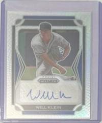 Will Klein #60 Baseball Cards 2021 Panini Prizm Draft Picks Autographs Prices
