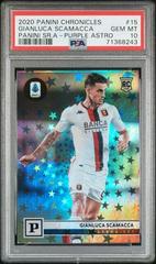Gianluca Scamacca [Purple Astro] #15 Soccer Cards 2020 Panini Chronicles Panini Serie A Prices
