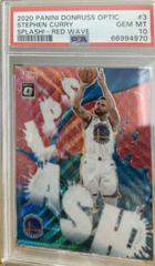 Stephen Curry [Red Wave] #3 Basketball Cards 2020 Panini Donruss Optic Splash Prices