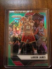 LeBron James [Green Prizm] Basketball Cards 2016 Panini Prizm Prices