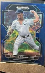 Reggie Crawford [Navy Blue Kaleidoscope] #PDP30 Baseball Cards 2022 Panini Prizm Draft Picks Prices
