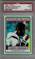 Harold Carmichael [Record Breaker] #2 Football Cards 1980 Topps Prices