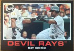 Tampa Bay Rays Checklist Baseball Cards 2002 Upper Deck Vintage Prices