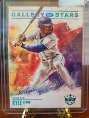 Kyle Lewis [Blue] Baseball Cards 2022 Panini Diamond Kings Gallery of Stars Prices