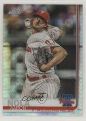 Aaron Nola [Prism Refractor] #176 Baseball Cards 2019 Topps Chrome Prices
