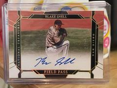 Blake Snell [Holo Gold] #FP-BS Baseball Cards 2022 Panini National Treasures Field Pass Signatures Prices