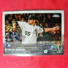 Carlos Rodon Baseball Cards 2015 Topps Chrome Update Prices