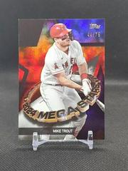 Mike Trout [Purple Foil] #TMS-1 Baseball Cards 2024 Topps Mega Star Prices