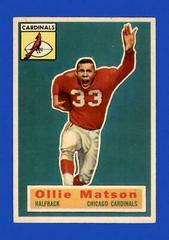 Ollie Matson Football Cards 1956 Topps Prices