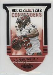 Doug Martin #3 Football Cards 2012 Panini Contenders Rookie of the Year Prices