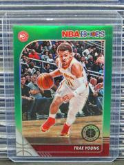 Trae Young [Green Shimmer] #1 Basketball Cards 2019 Panini Hoops Premium Stock Prices