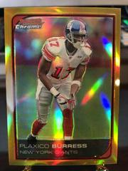 Plaxico Burress [Gold Refractor] #111 Football Cards 2006 Bowman Chrome Prices