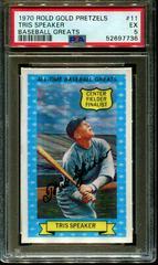 Tris Speaker [Baseball Greats] Baseball Cards 1970 Rold Gold Pretzels Prices