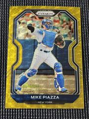 Mike Piazza [Gold Prizm] Baseball Cards 2021 Panini Prizm Prices