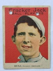 Joseph Benz #175 Baseball Cards 1915 Cracker Jack Prices
