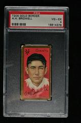 A. H. Bridwell Baseball Cards 1911 T205 Gold Border Prices