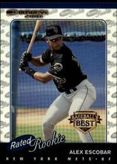 Alex Escobar #160 Baseball Cards 2001 Donruss Prices