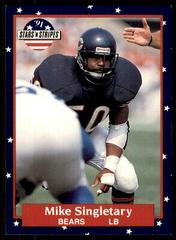 Mike Singletary #68 Football Cards 1991 Fleer Stars and Stripes Prices