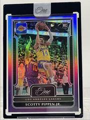 Scotty Pippen Jr. [Purple] #104 Basketball Cards 2022 Panini One and One Prices