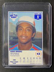 Hubie Brooks #42 Baseball Cards 1987 Kraft Home Plate Heroes Hand Cut Prices