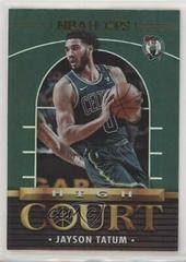 Jayson Tatum [Holo] Basketball Cards 2021 Panini Hoops High Court Prices