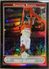 Tracy McGrady [Black Refractor] #34 Basketball Cards 2006 Topps Chrome Prices