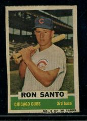 Ron Santo [Hand Cut] Baseball Cards 1961 Bazooka Prices