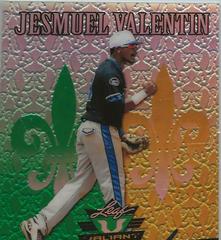 Jesmuel Valentin [Autograph] #VAJV1 Baseball Cards 2012 Leaf Valiant Prices