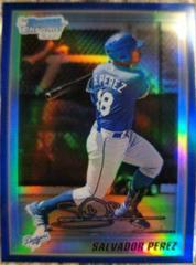 Salvador Perez [Blue Refractor] #BCP124 Baseball Cards 2010 Bowman Chrome Prospects Prices