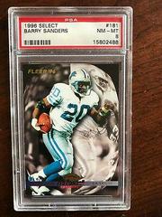 Barry Sanders #181 Football Cards 1996 Select Prices