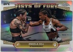 Angela Hill #FOF-2 Ufc Cards 2024 Topps Chrome UFC Fists of Fury Prices