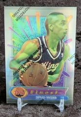 Spud Webb [Refractor w/ Coating] Basketball Cards 1994 Finest Prices