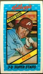Pete Rose Baseball Cards 1980 Kellogg's Prices