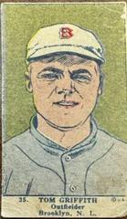 Tom Griffith [Hand Cut] #35 Baseball Cards 1923 W515 1 Prices