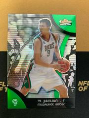 YI Jianlian [Green Refractor] #73 Basketball Cards 2007 Finest Prices